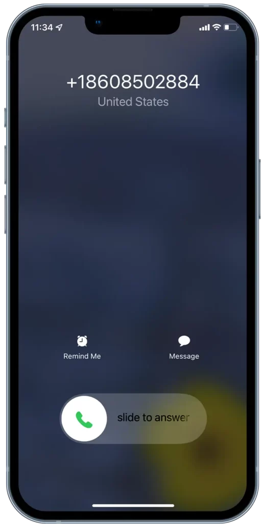 Mobile Authentication 3 Phone call
